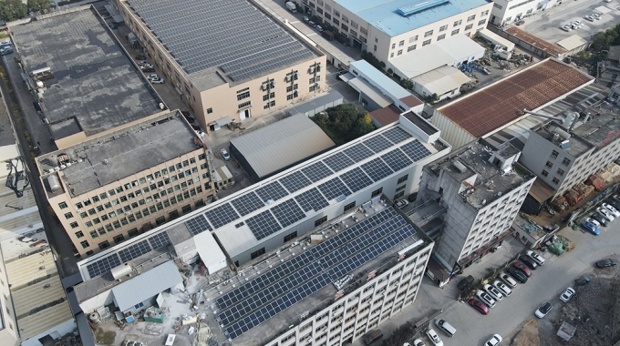 并网太阳能系统 500KW